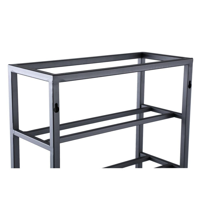 Kast Vakkenkast Zwart 15x35 cm Rechthoekig-Opbergkasten-PTMD