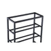 Kast Vakkenkast Zwart 15x35 cm Rechthoekig-PTMD