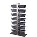 Kast Vakkenkast Zwart 18x45 cm L-Opbergkasten-PTMD