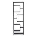 Kast Vakkenkast Zwart 30x60 cm Hoog-Opbergkasten-PTMD
