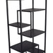 Kast Vakkenkast Zwart 30x60 cm Hoog-Opbergkasten-PTMD