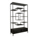 Kast Vakkenkast Zwart 40x110 cm Vakkenkasten-PTMD