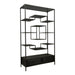 Kast Vakkenkast Zwart 40x110 cm Vakkenkasten-PTMD