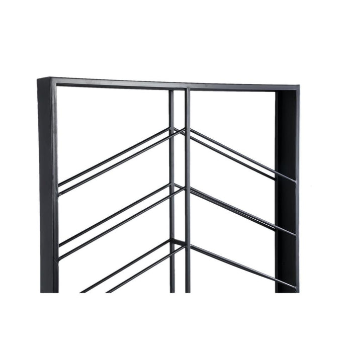 Kast Vakkenkast Zwart 8x65 cm Vakkenkasten-PTMD