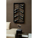 Kast Vakkenkast Zwart 8x65 cm Vakkenkasten-PTMD