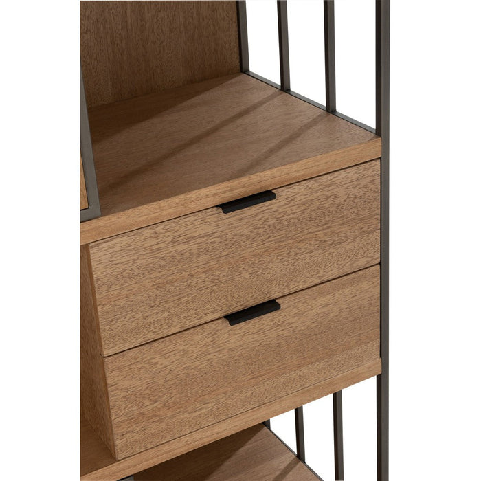 Lamp Naturel Ash hout 40 cm-Tafellampen-J-Line