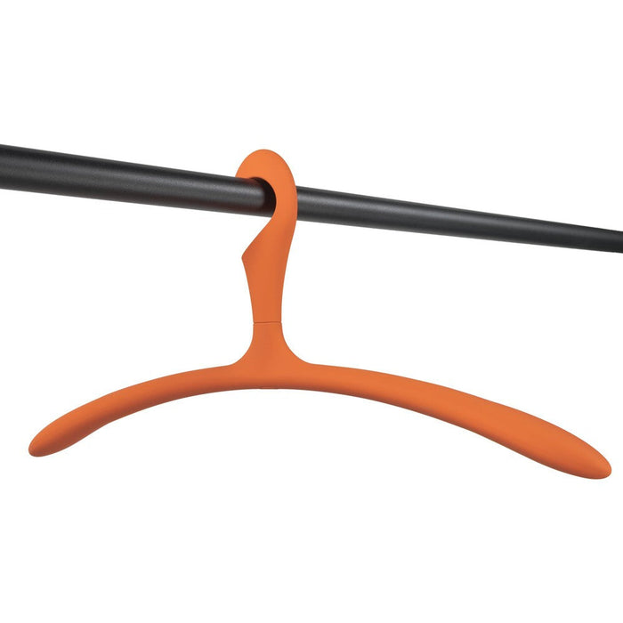 Kledinghangers ARX Synthetisch materiaal Oranje 45.5x4x21cm-Kapstokken-Spinder