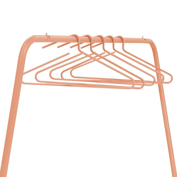 Kledinghangers HANG-ON Coat hangers Clay Terra 46x0.8x20.5cm-Kapstokken-Spinder