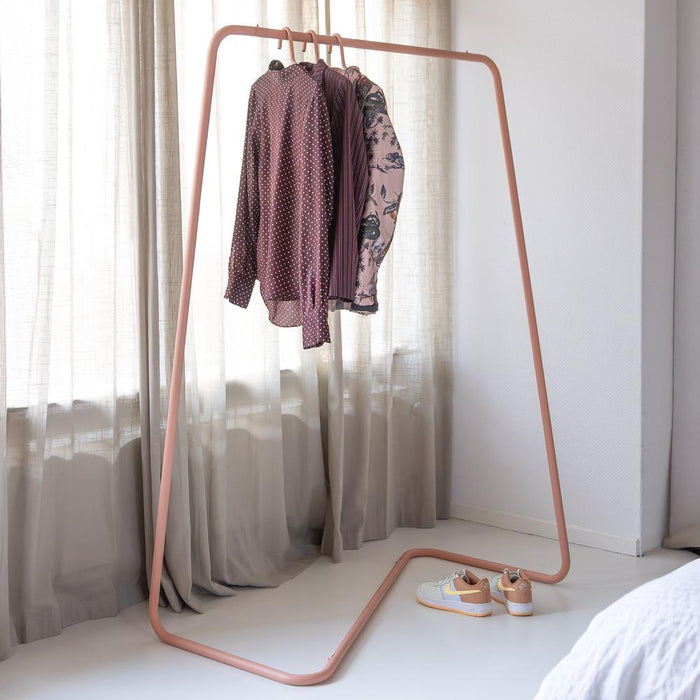 Kledingrek HANG-ON Staal Clay Terra 118x57x160cm Spinder Design-Kapstokken-Spinder