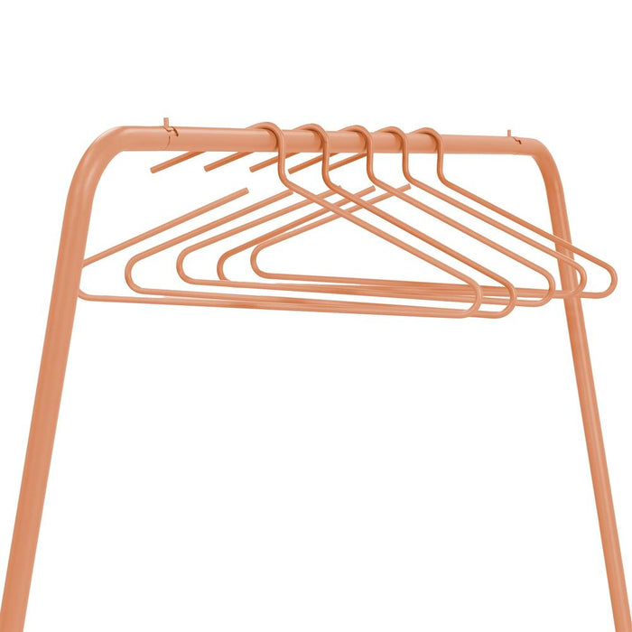 Kledingrek HANG-ON Staal Clay Terra 118x57x160cm Spinder Design-Kapstokken-Spinder