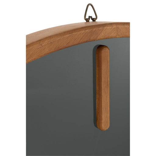 Klok Bruin Metaal Rond 60 cm 60x60x5 cm-Klokken-J-Line