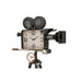 Klok Camera On Tripod IJzer Zwart-Wanddecoratie-J-Line