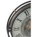 Klok Grijs Glas S 10x68 cm-Klokken-J-Line