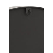 Klok Grijs Metaal S 9x39 cm-Klokken-J-Line