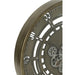 Klok Koper Kunststof Rond 60 cm-Klokken-J-Line