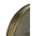 Klok Koper Metaal Rond 80 cm 80x80x10 cm-Klokken-J-Line