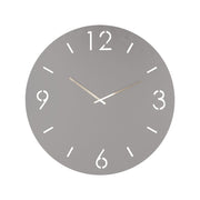 Klok TIME Ø 60 Staal Silky Taupe 60x3x60cm Spinder Design-Klokken-Spinder