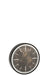 Klok World Map MDF Antiek Goud/Zwart S 48x48x8 cm-Klokken-J-Line