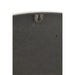 Klok Zwart Kunststof Rond 82 cm 82x82x8.5 cm-Klokken-J-Line