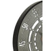 Klok Zwart Kunststof Rond 90 cm-Klokken-J-Line