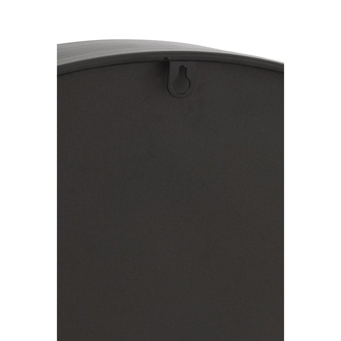 Klok Zwart Metaal L 10x60 cm-Klokken-J-Line
