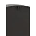 Klok Zwart Metaal L 10x60 cm-Klokken-J-Line
