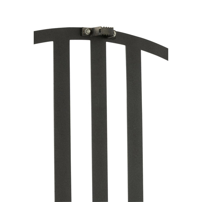Klok Zwart Metaal L 69 cm - Metaal(100%) - 30013-Klokken-J-Line