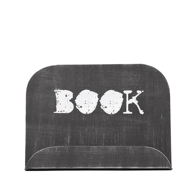 Kookboekstandaard Antiek Zwart Metaal - 27x14x20 cm-Kookboekstandaards-LABEL51
