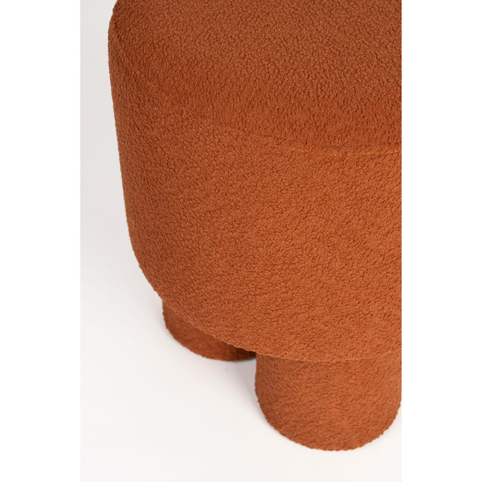 Kruk Marcos Polyester Bruin Ø40x44 cm-Krukken-Creating Home