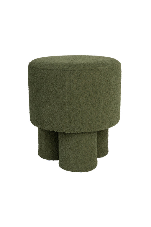 Kruk Marcos Polyester Groen Ø40x44 cm-Krukken-Creating Home