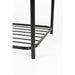 Kruk Milou Rectangular MDF, Pine hout, Polyester Grijs 50x35 cm-Krukken-Creating Home