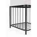 Kruk Milou Square MDF, Pine hout, Polyester Grijs 35x35 cm-Krukken-Creating Home