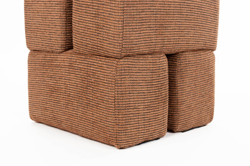 Kruk Staple Polyester Terracotta 40x40 cm-Krukken-Creating Home
