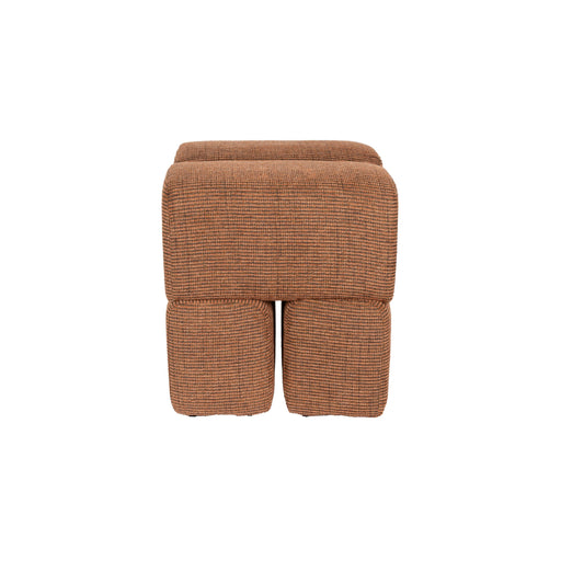 Kruk Staple Polyester Terracotta 40x40 cm-Krukken-Creating Home