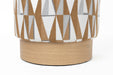 Kruk Ziggy Polyester Multi color Ø36x45 cm-Krukken-Creating Home