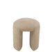 Krukje Beige Grenenhout Rond 42 cm 42x42x44 cm-Krukken-J-Line