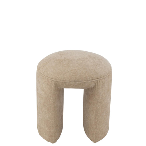 Krukje Beige Grenenhout Rond 42 cm 42x42x44 cm-Krukken-J-Line