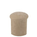 Krukje Beige Grenenhout Rond 42 cm-Krukken-J-Line