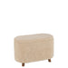 Krukje Beige Polyester 40 cm-Krukken-J-Line