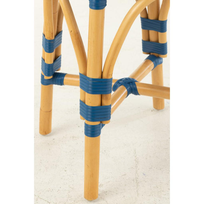 Krukje Blauw Ratan S 33 cm 33x33x44.5 cm-Krukken-J-Line