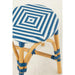 Krukje Blauw Ratan S 33 cm-Krukken-J-Line