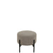 Krukje Bouclé Plywood/Polyester Grijs/Zwart-Krukken-J-Line
