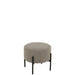 Krukje Bouclé Plywood/Polyester Grijs/Zwart-Krukken-J-Line