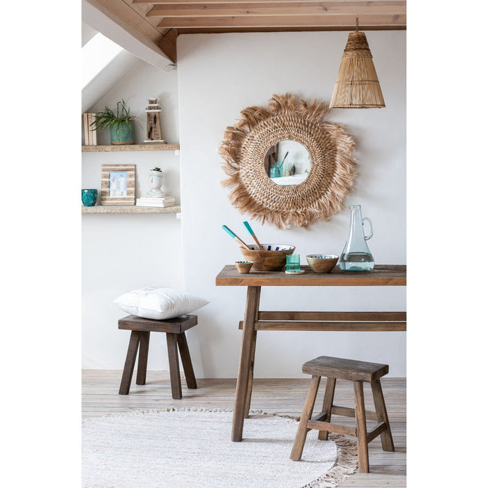 Krukje Bruin Fir hout 30 cm-Krukken-J-Line