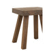 Krukje Bruin Fir hout 30 cm-Krukken-J-Line