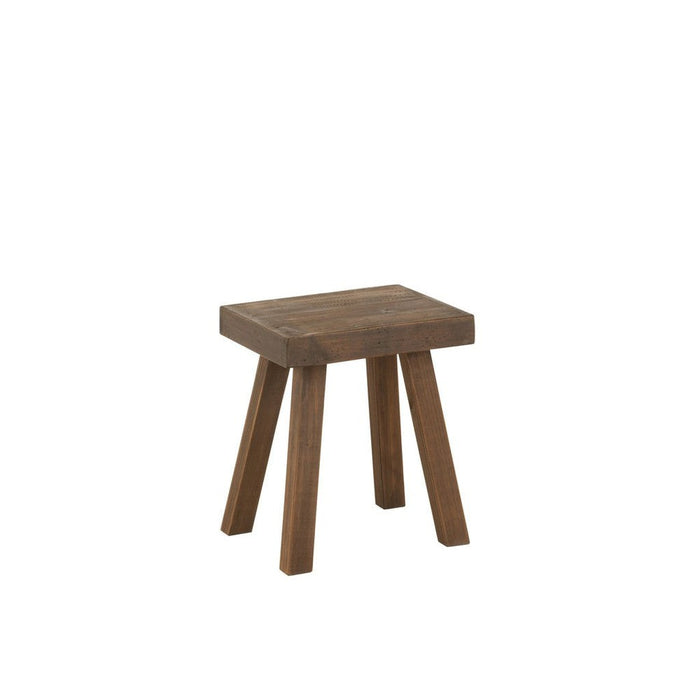 Krukje Bruin Fir hout 30 cm-Krukken-J-Line