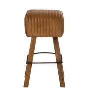 Krukje Bruin Mangohout hout 37 cm 37x43x75 cm-Krukken-J-Line