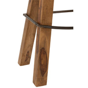 Krukje Bruin Mangohout hout 37 cm 37x43x75 cm-Krukken-J-Line