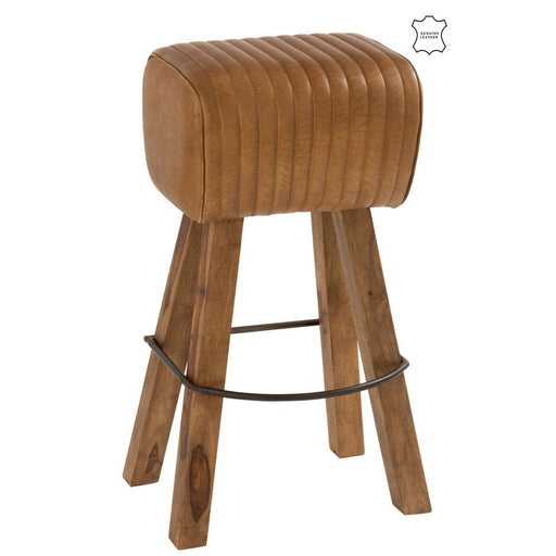 Krukje Bruin Mangohout hout 37 cm 37x43x75 cm-Krukken-J-Line
