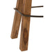 Krukje Bruin Mangohout hout 37 cm-Krukjes-J-Line